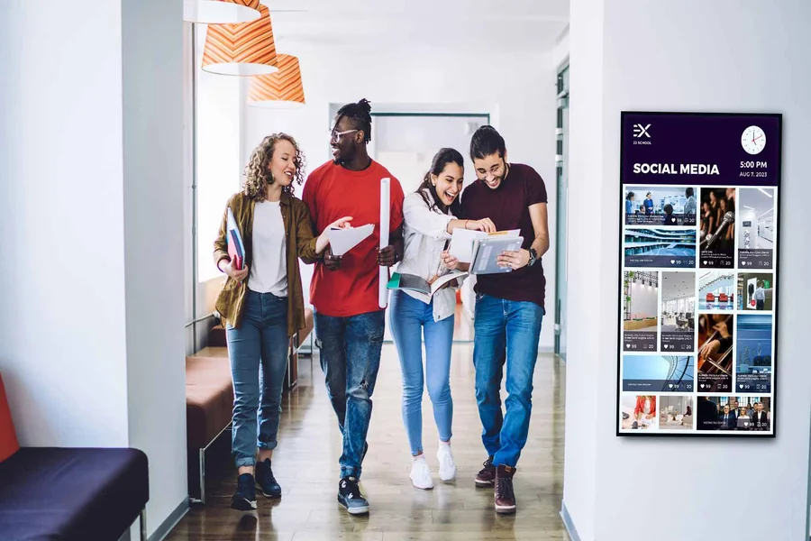 How Digital Signs Enhance Campus Security Campus Security